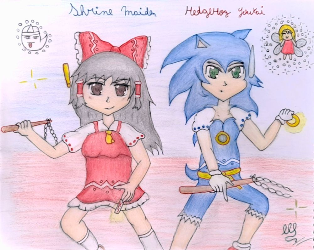 Reimu & Sonic